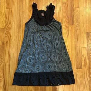 Women’s Language LA Patterned Ruffle Dress Size Small